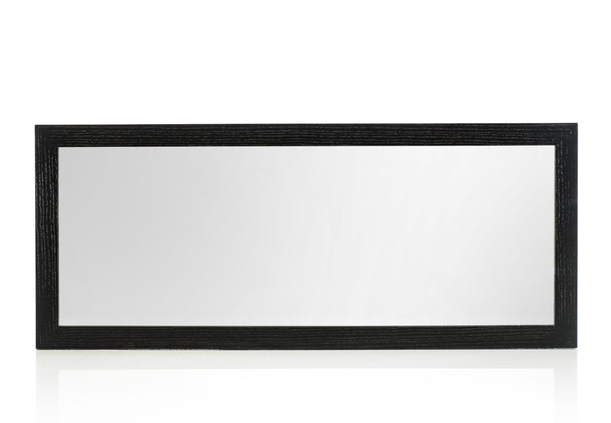 20' Black MDF and Glass Mirror