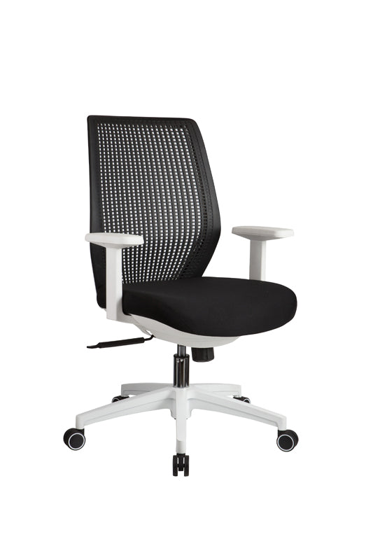 Modern Black and White Office Chair