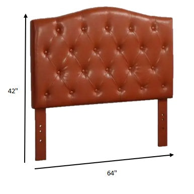 Queen/Full Headboard Only, Red Pu