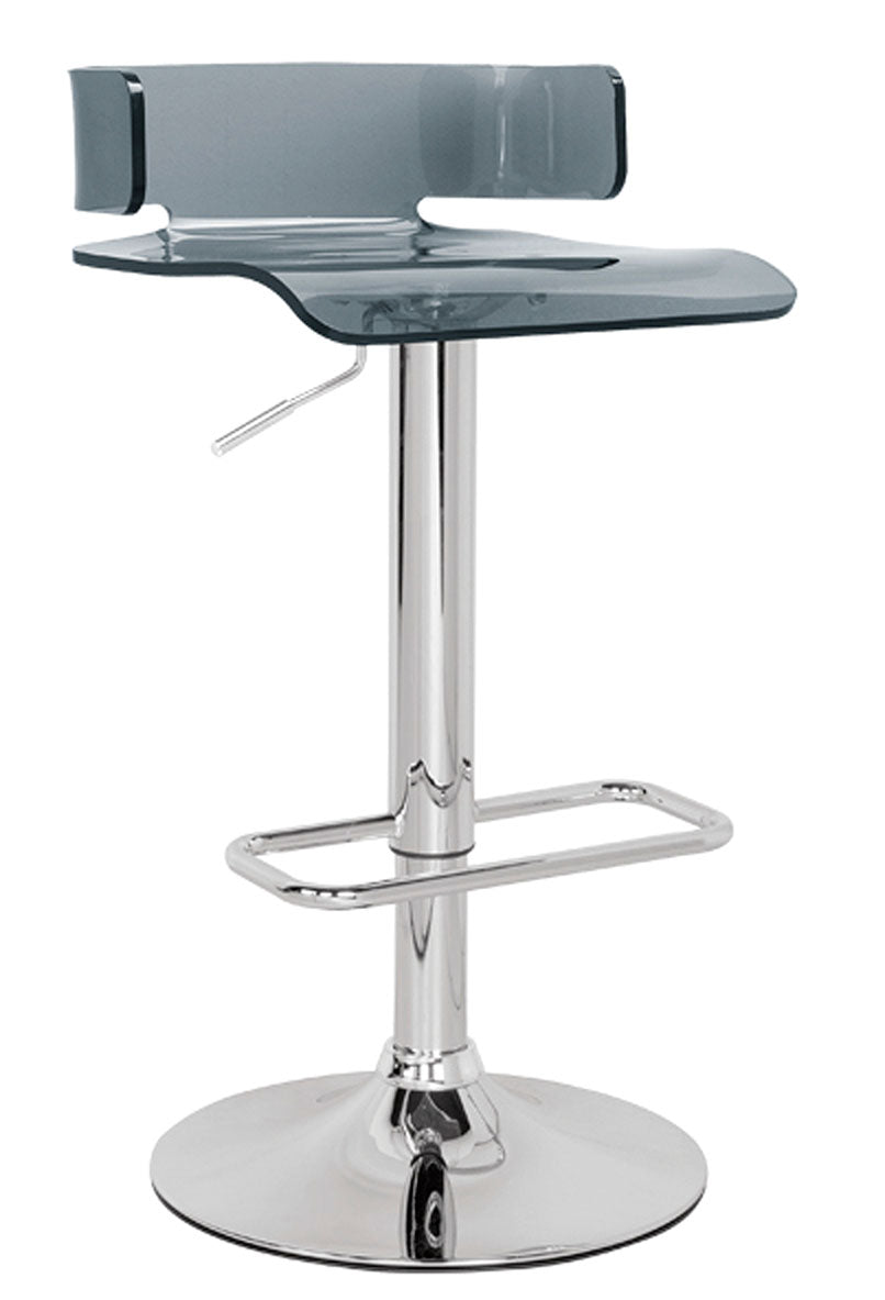 Chrome Swivel Adjustable Bar Stool