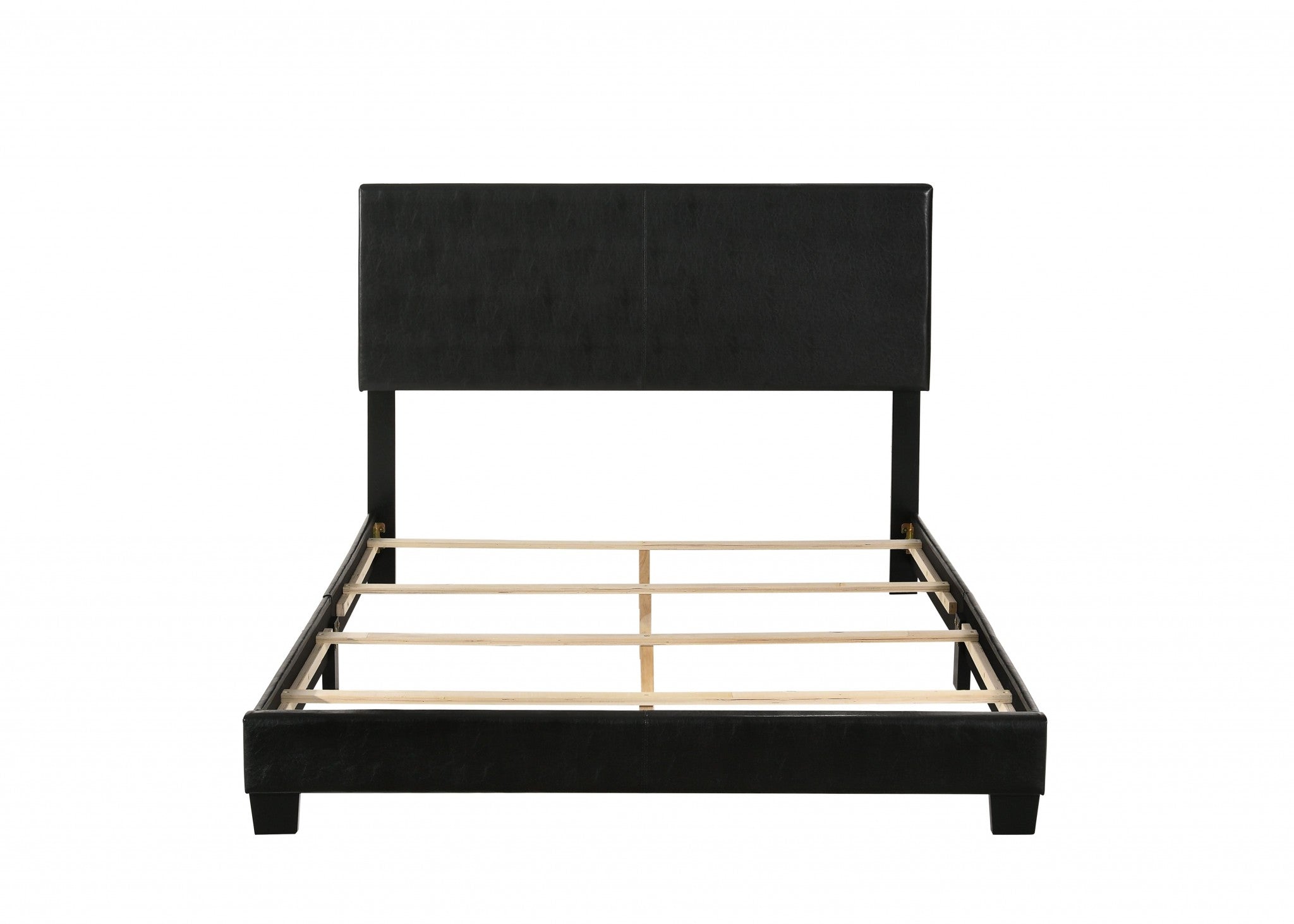 85' X 64' X 47' Queen Black Pu Bed