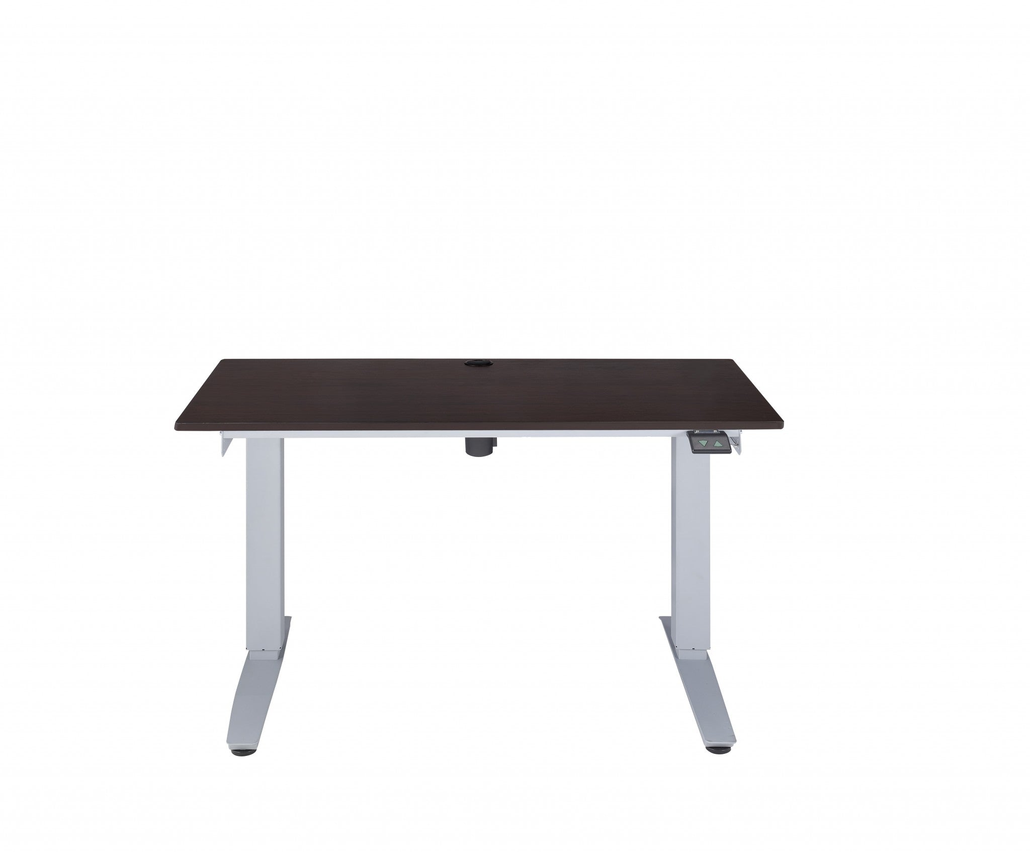 47.24' X 25.98' X 29-48' Espresso Paper Veneer Power Lift Desk