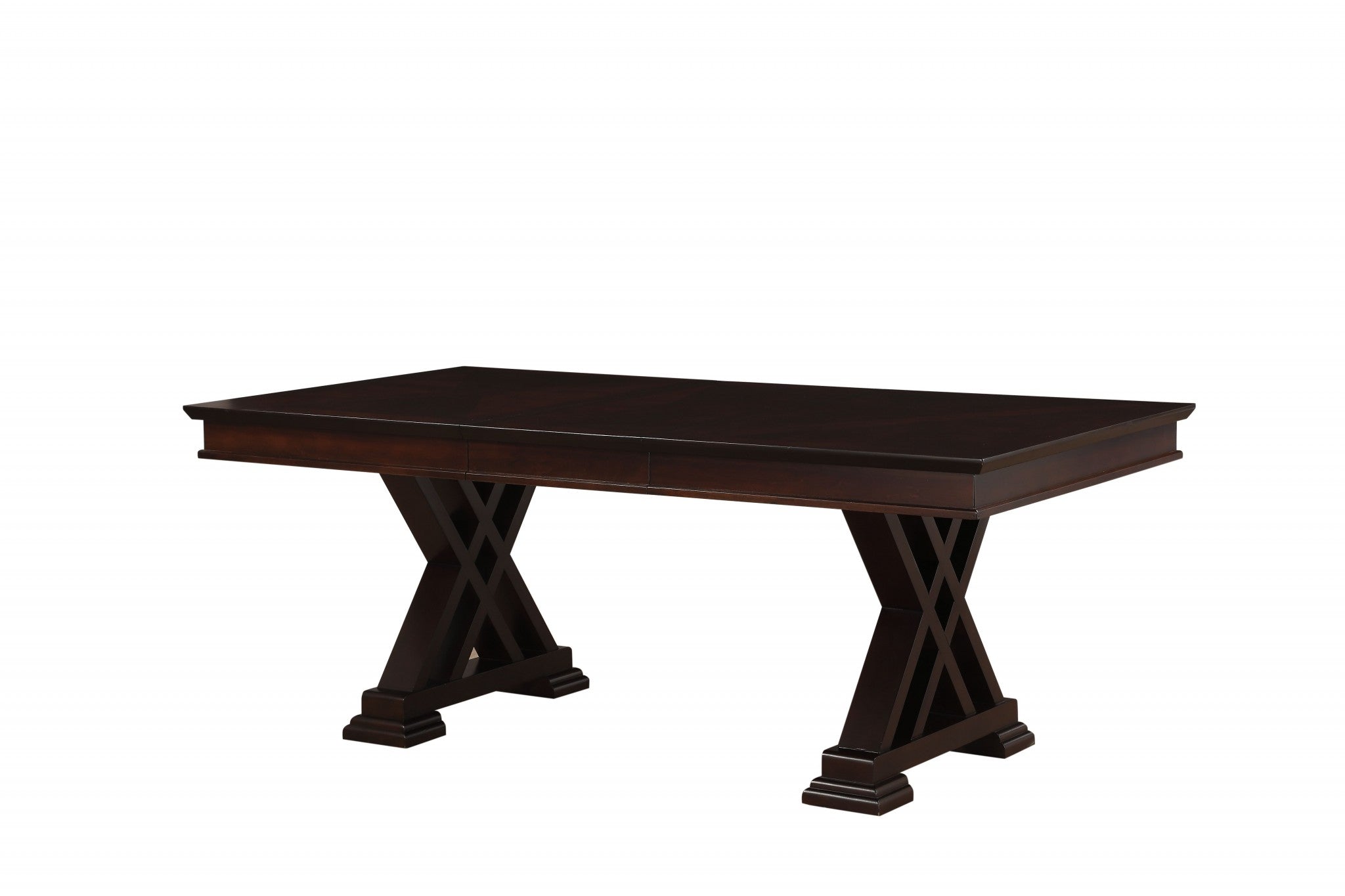 6078' X 42' X 30' Espresso Poplar Dining Table