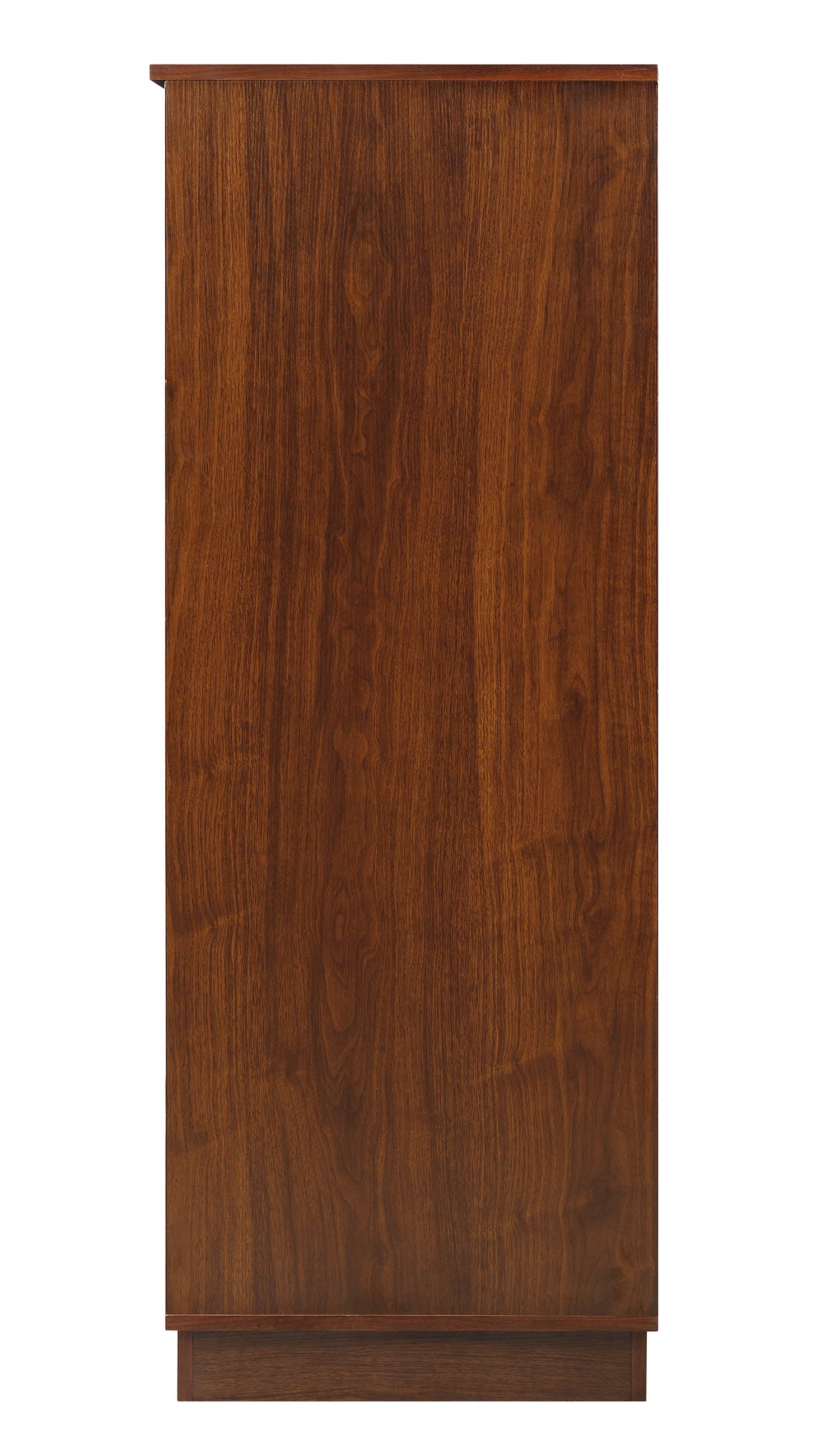 24' X 20' X 52' Walnut Mdf Wine Cabinet