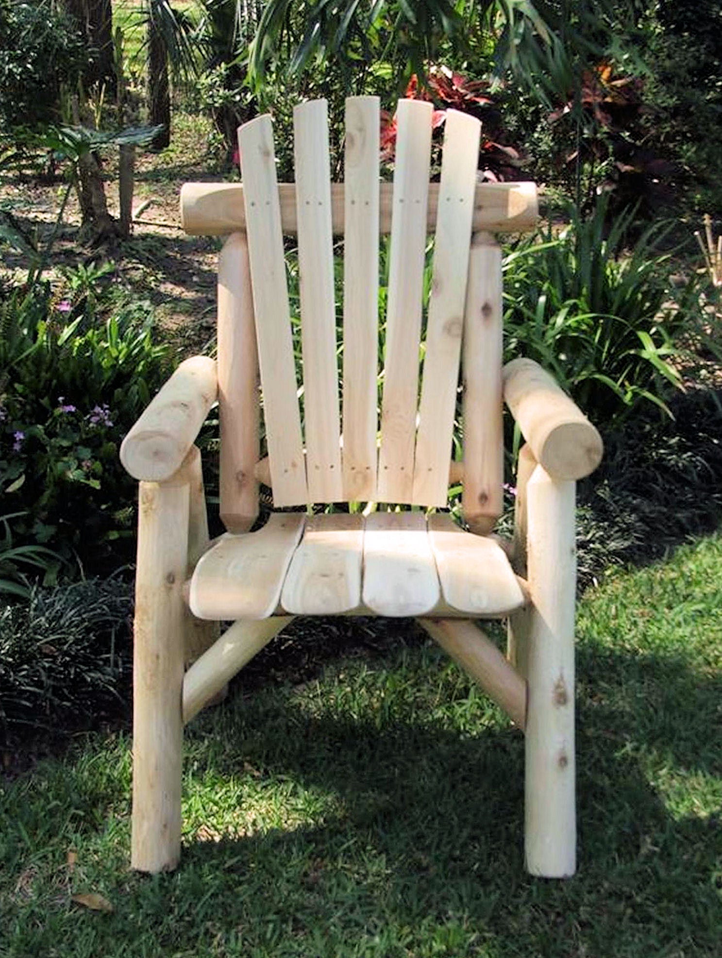 28' X 26' X 42' Natural Wood Dining Chair