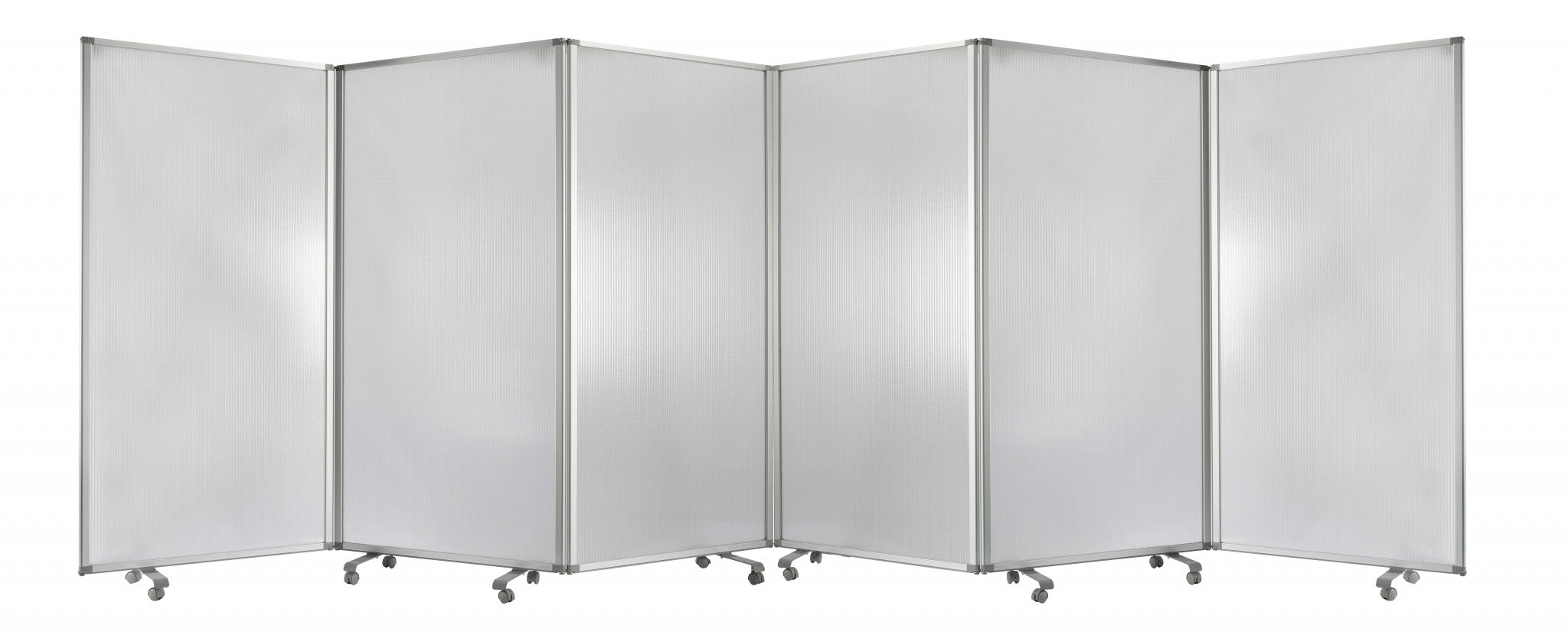 212 x 1 x 71 Clear Metal 6 Panel Resilient Screen