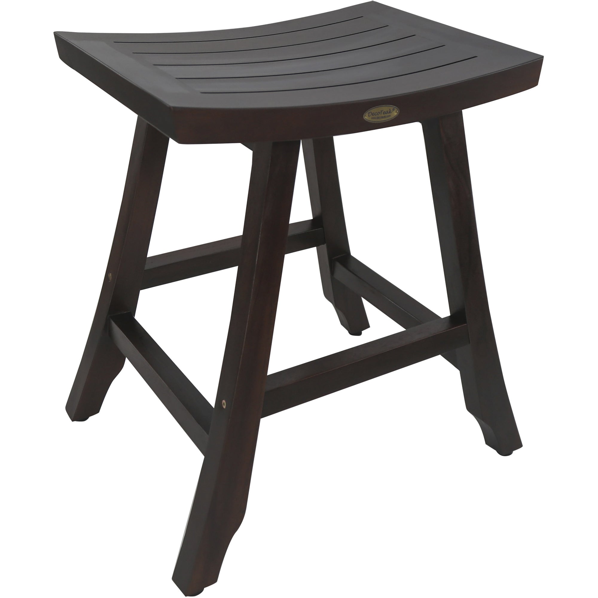 Satori 24in Tall Outdoor Teak Bistro Patio Stool