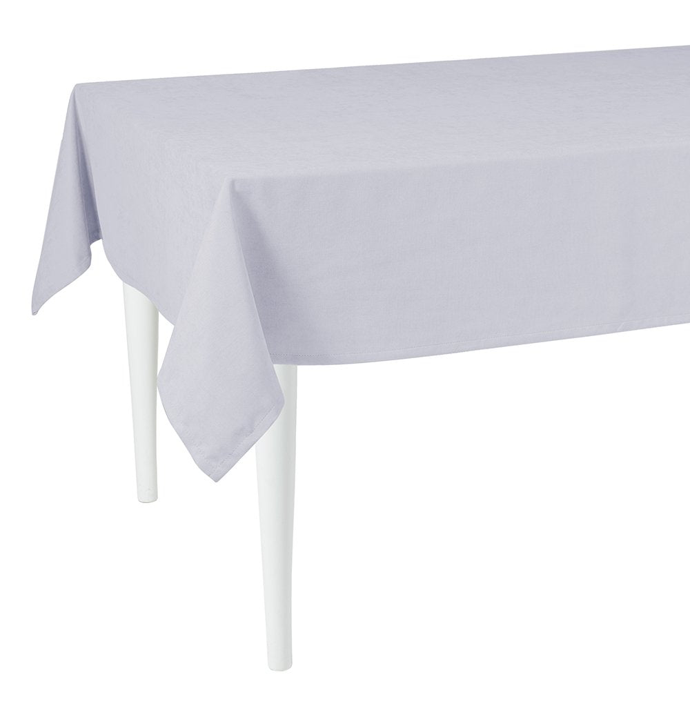 120" Merry Christmas Rectangle Tablecloth in  Grey