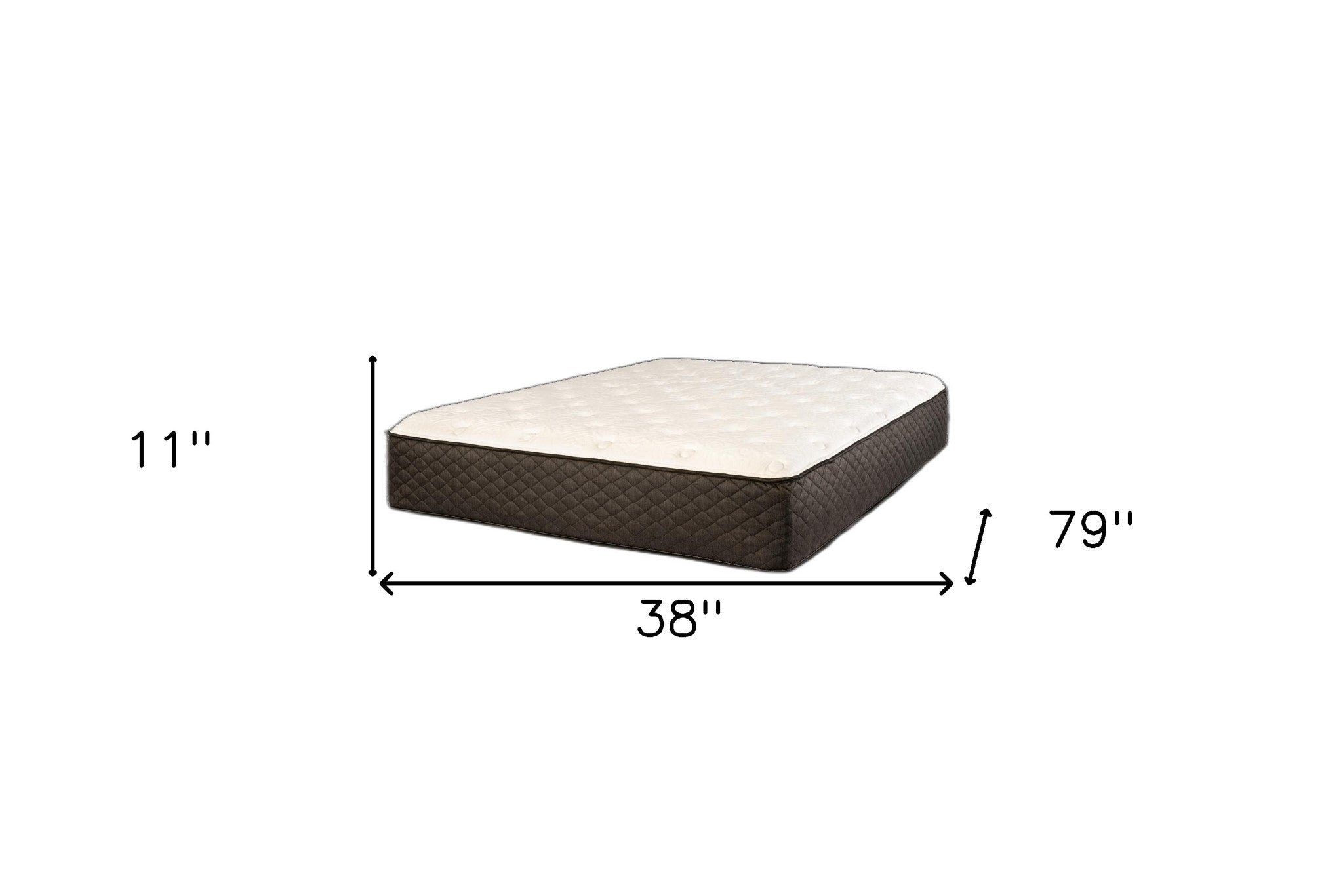 Gillian Twin XL 10.5' Cool Gel Firm Foam Hybrid Mattress