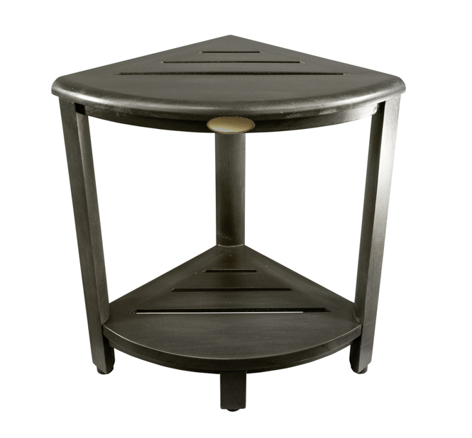 Curvilinear Dark Gray Teak 18