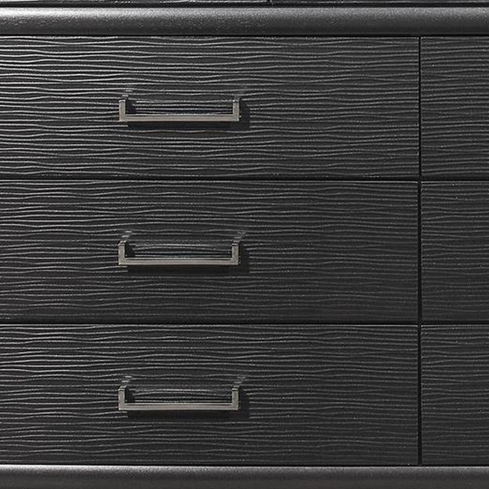 Grey Dresser with 9 Drawers