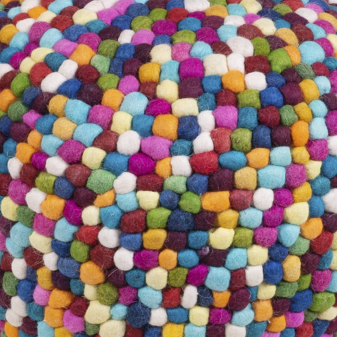 Rainbow Sprinkles Pouf Ottoman