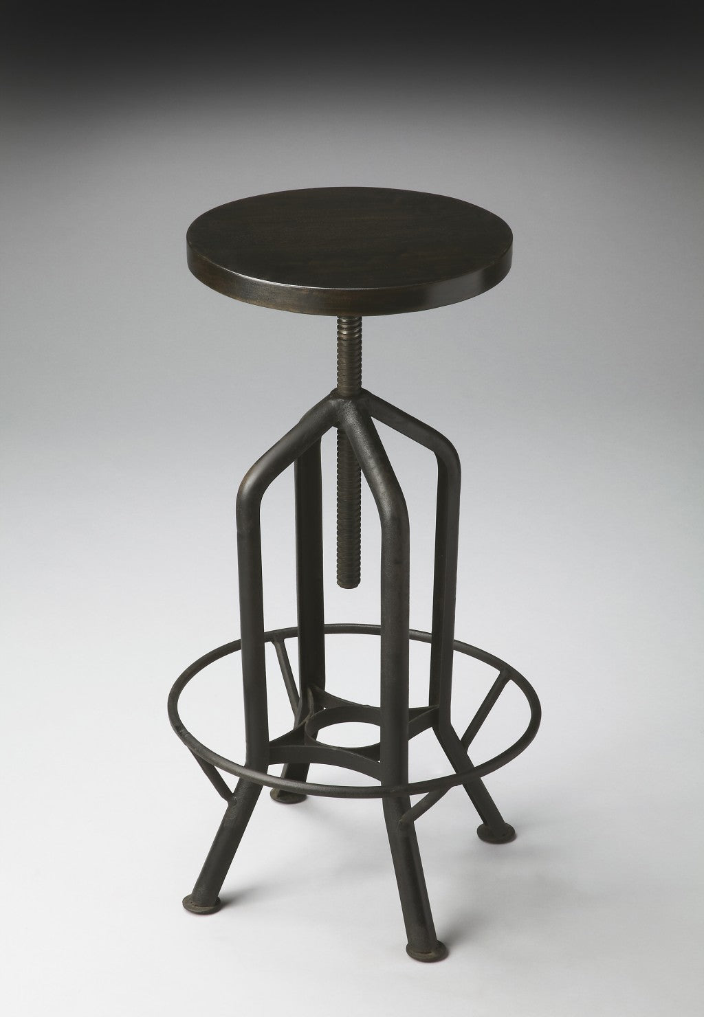 Metalworks Revolving Bar Stool