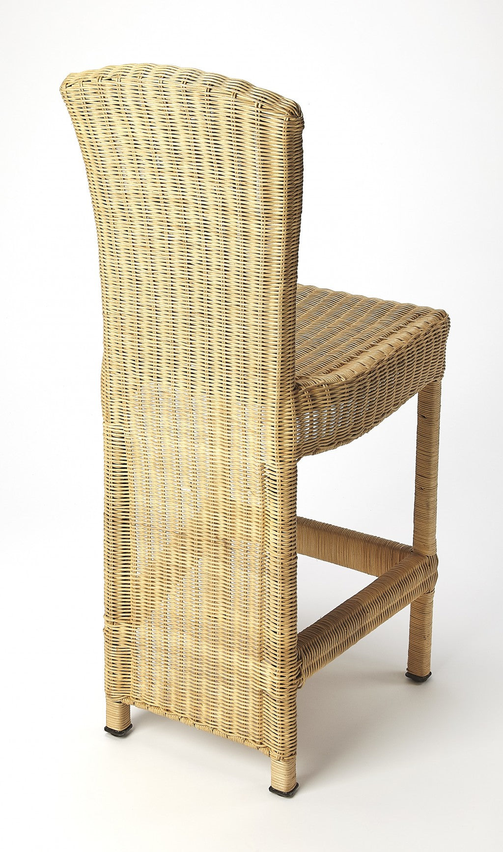 Natural Wicker Rattan Counter Stool