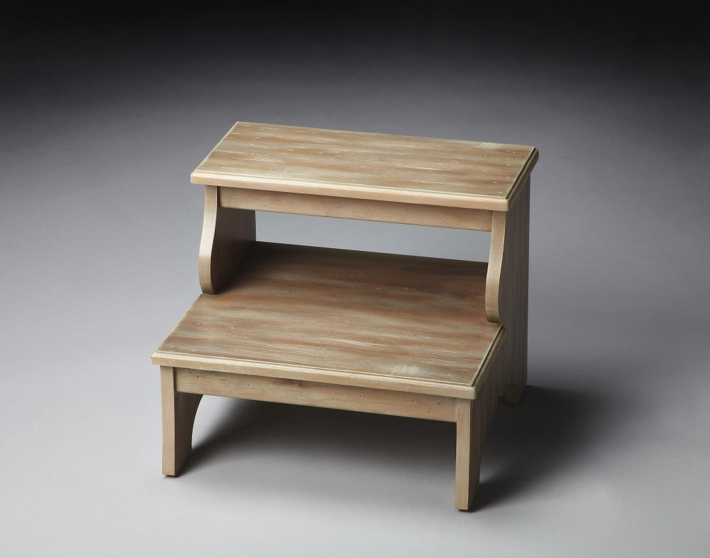 Handcrafted Driftwood Step Stool