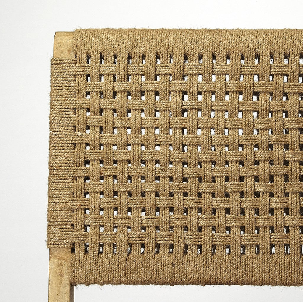 Jute Woven Accent Chair