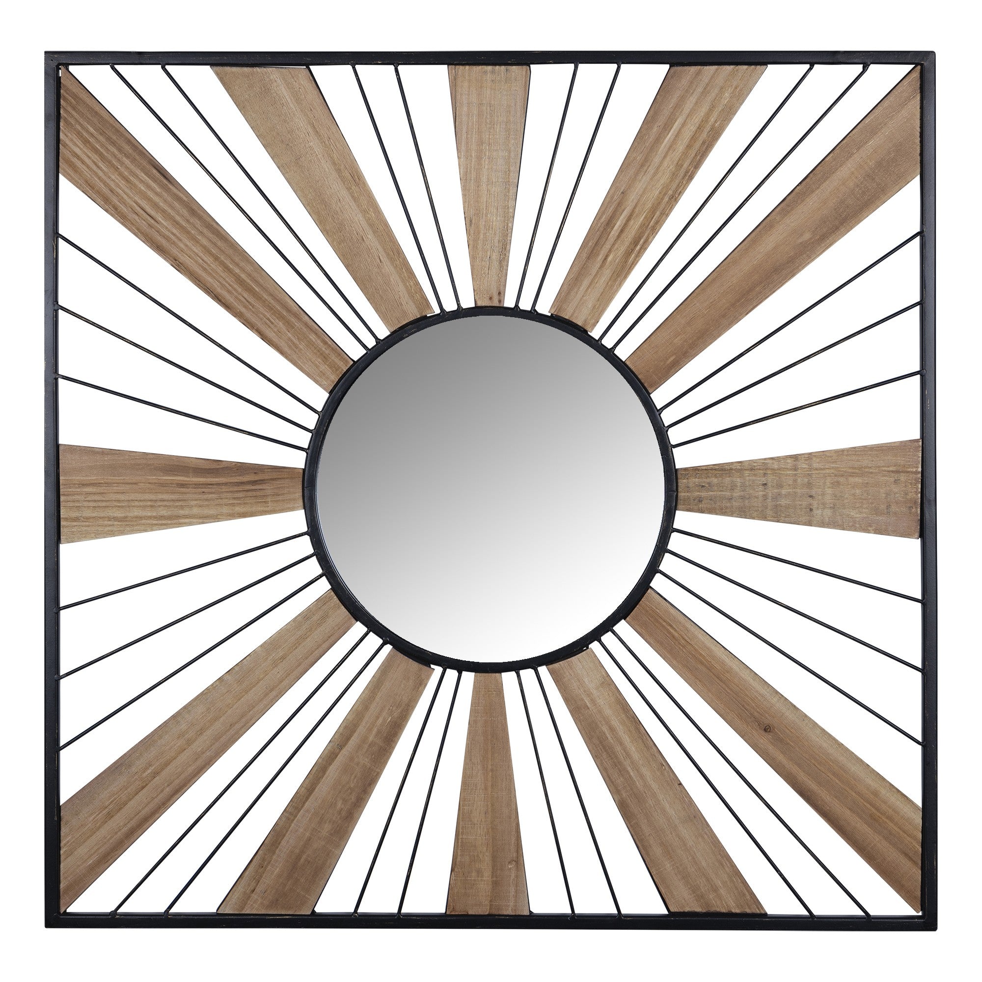 Sunray Themed Wall Mirror