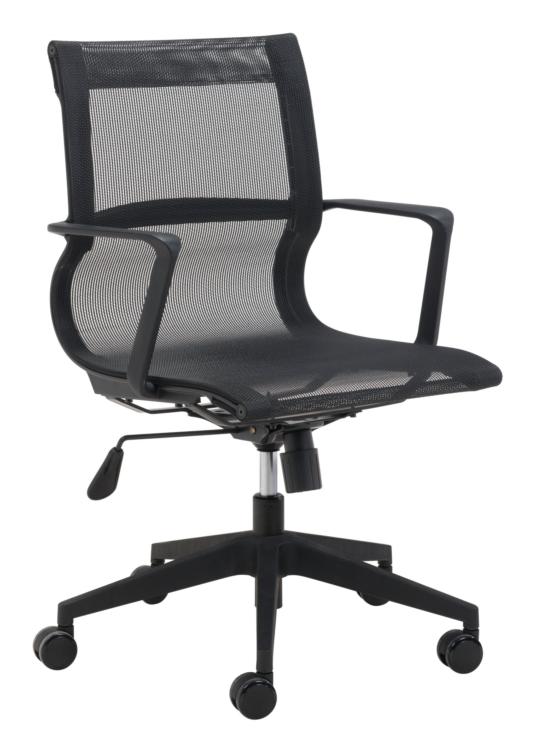 Mod All Black Mesh Office Chair