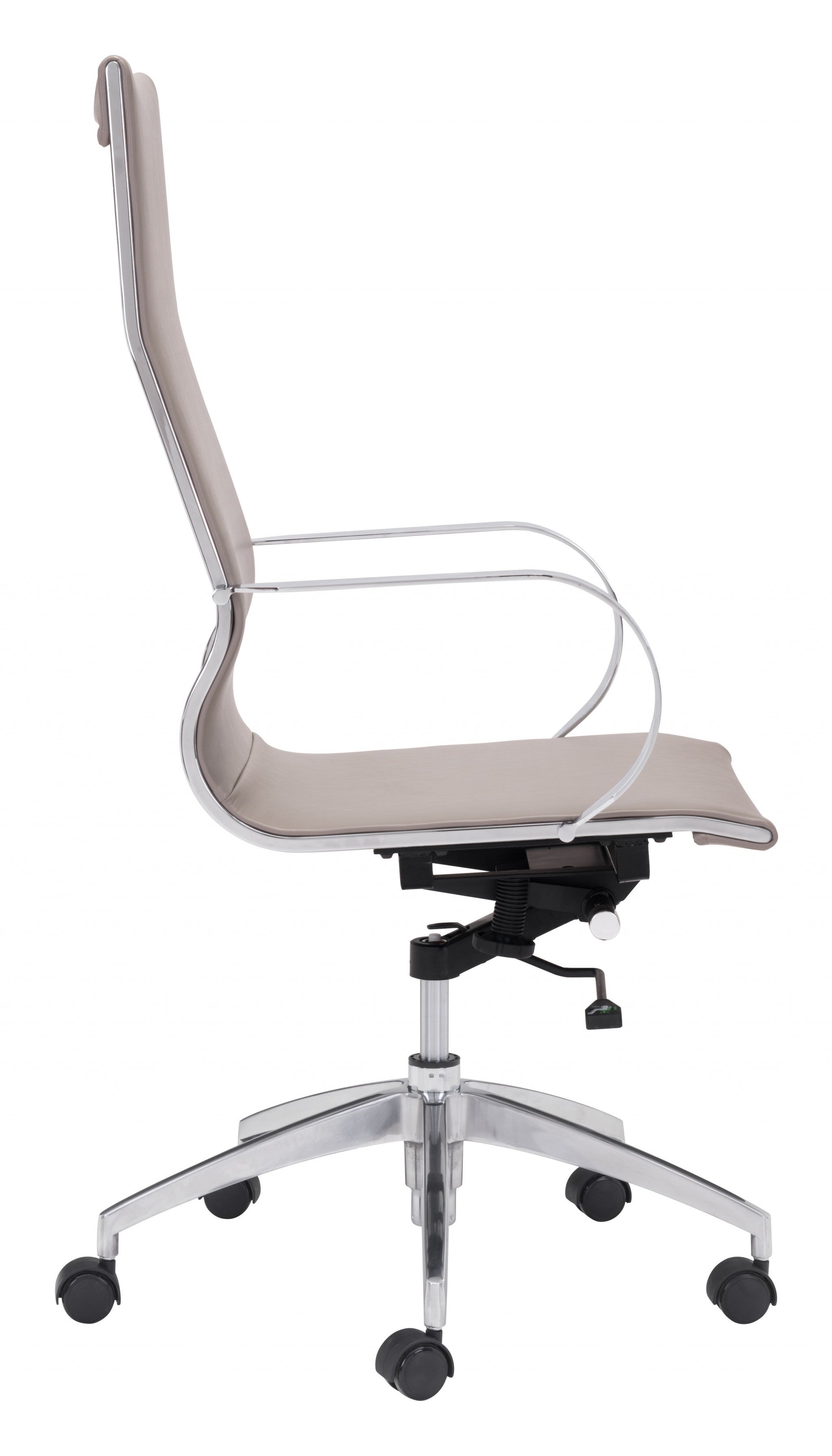 Mushroom Ergonomic Conference Room High Back Rolling Office Chair