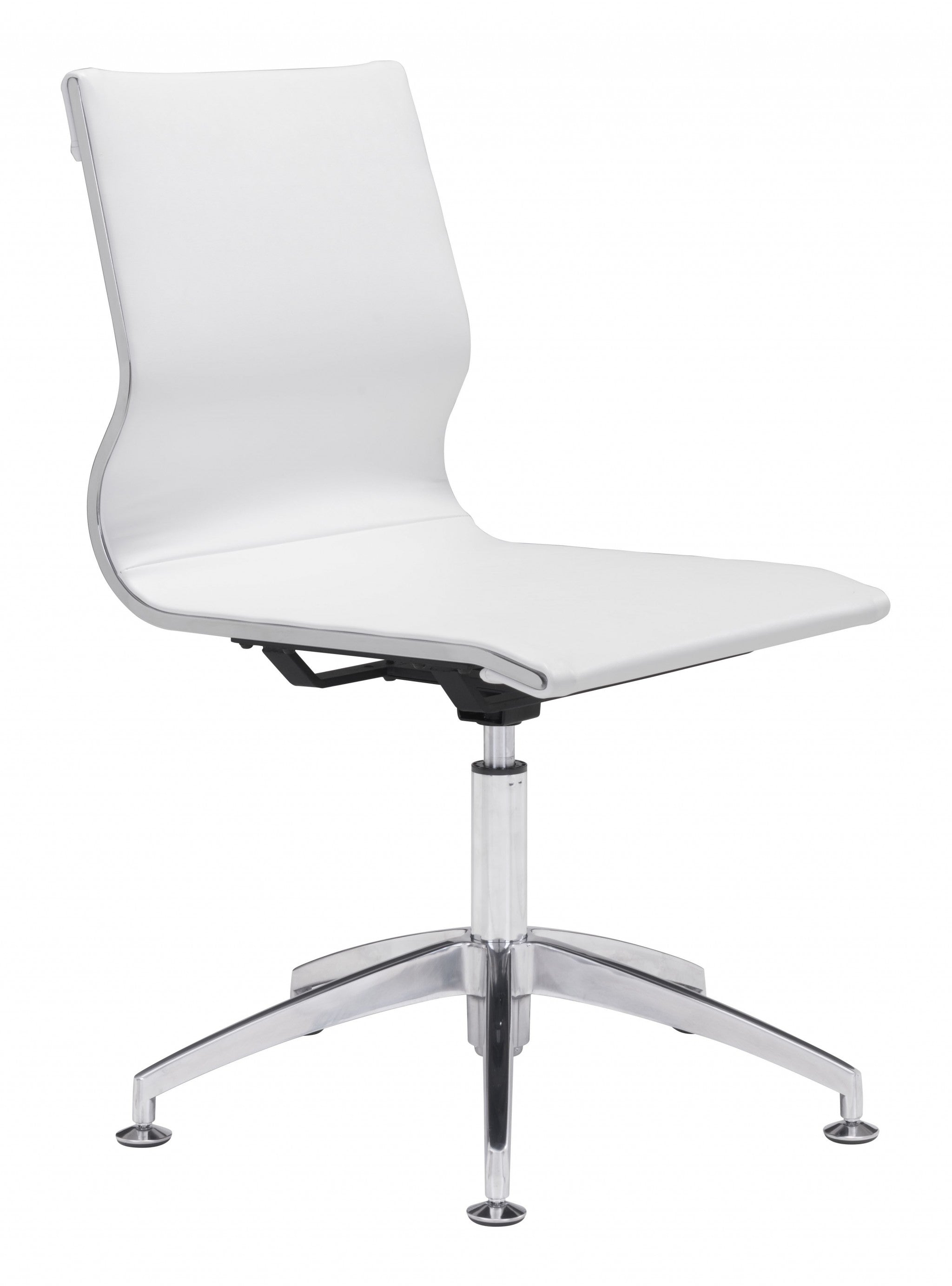 White Ergonomic Conference Room Office Chair