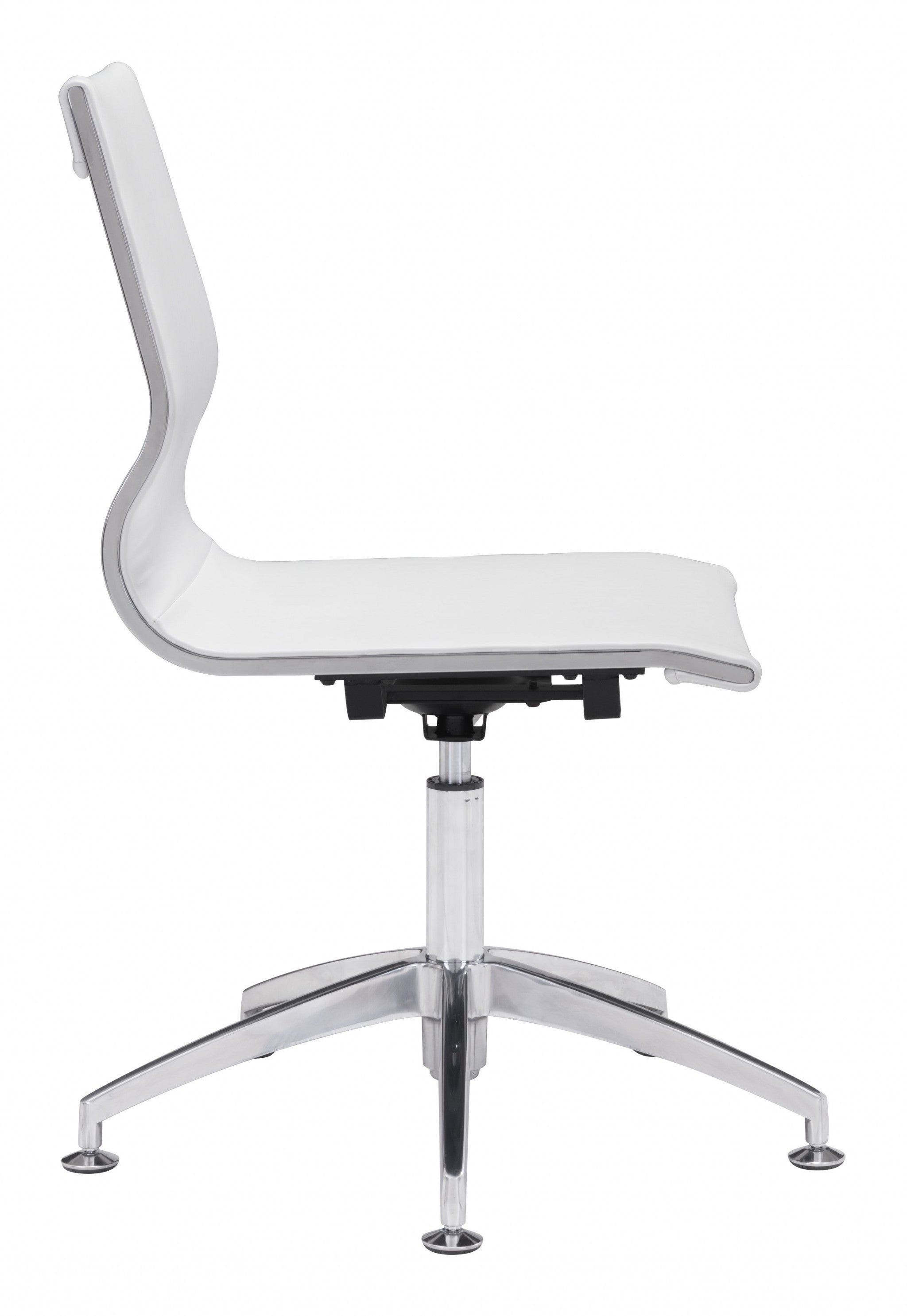 White Ergonomic Conference Room Office Chair