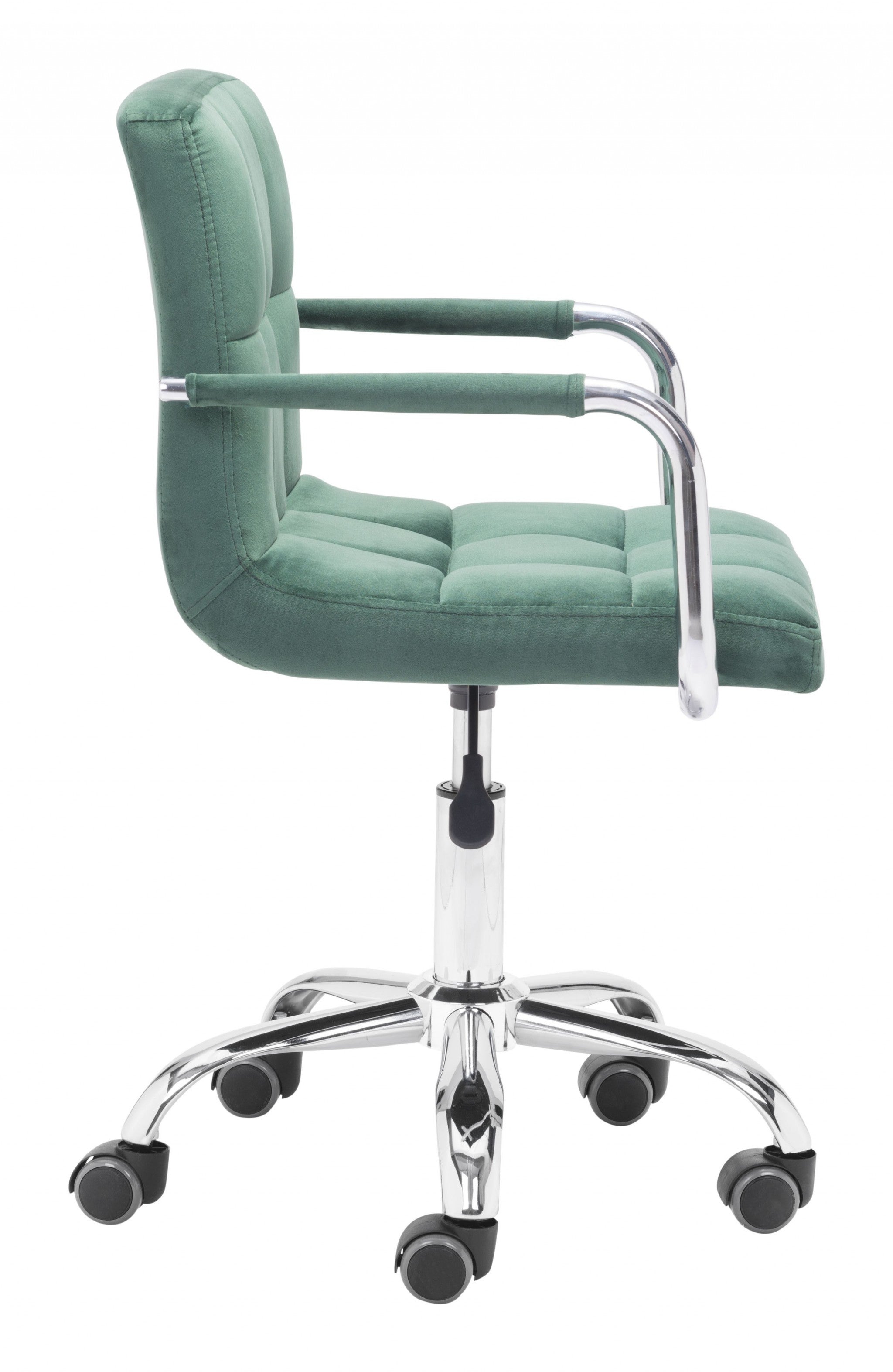 Sage Green Pop of Color Rolling Office Chair