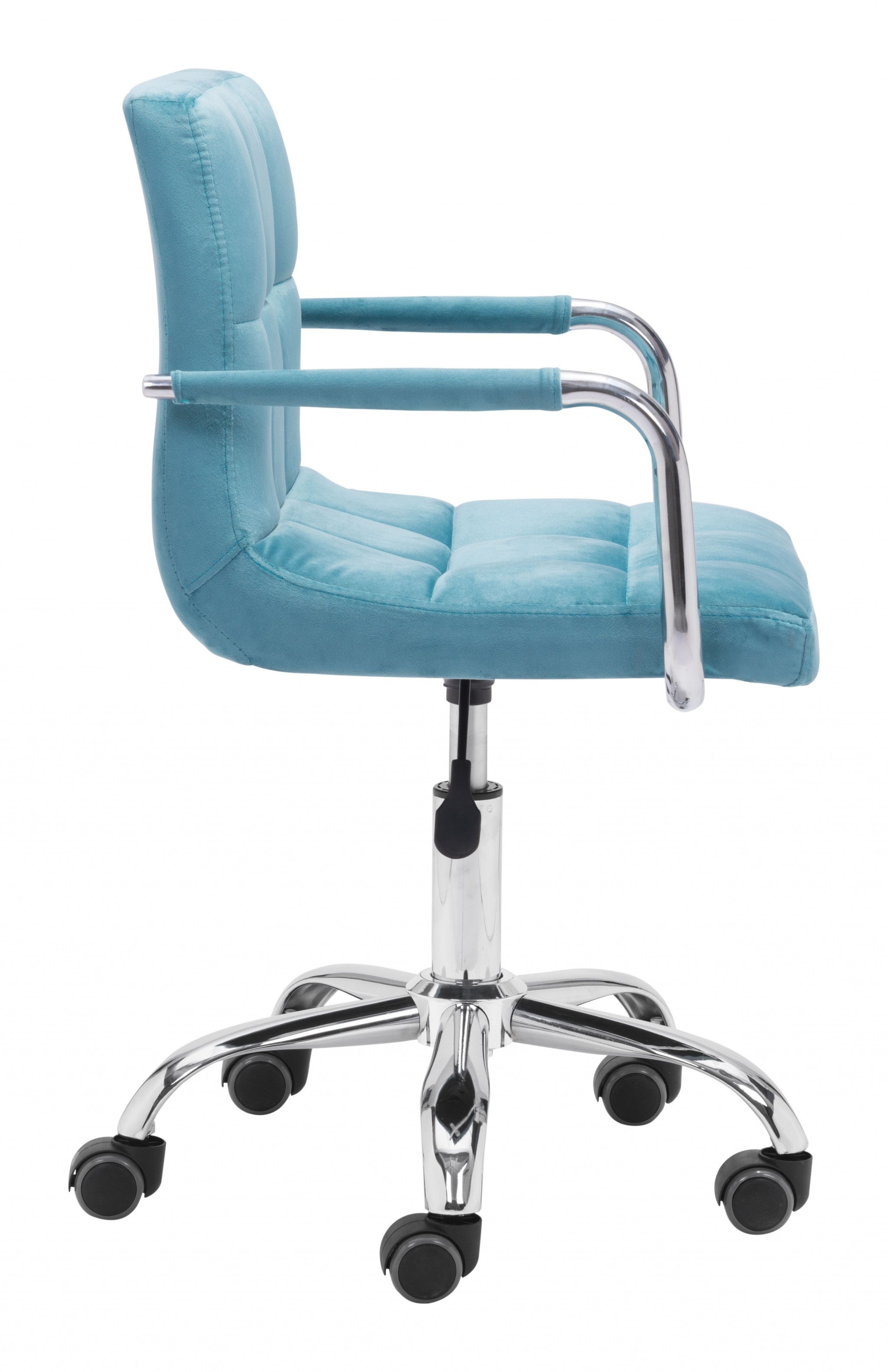 Teal Pop of Color Rolling Office Chair