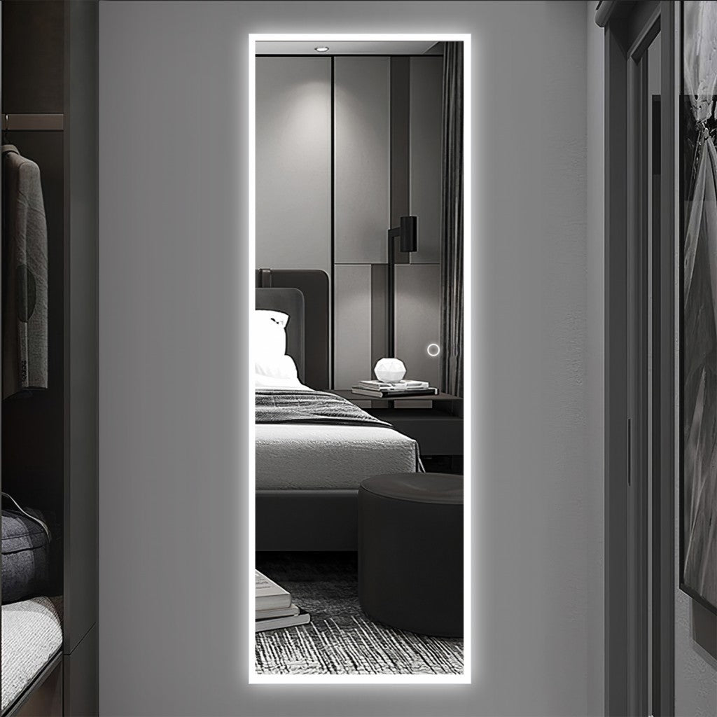 LED Backlit Rectangular Full-length Mirror