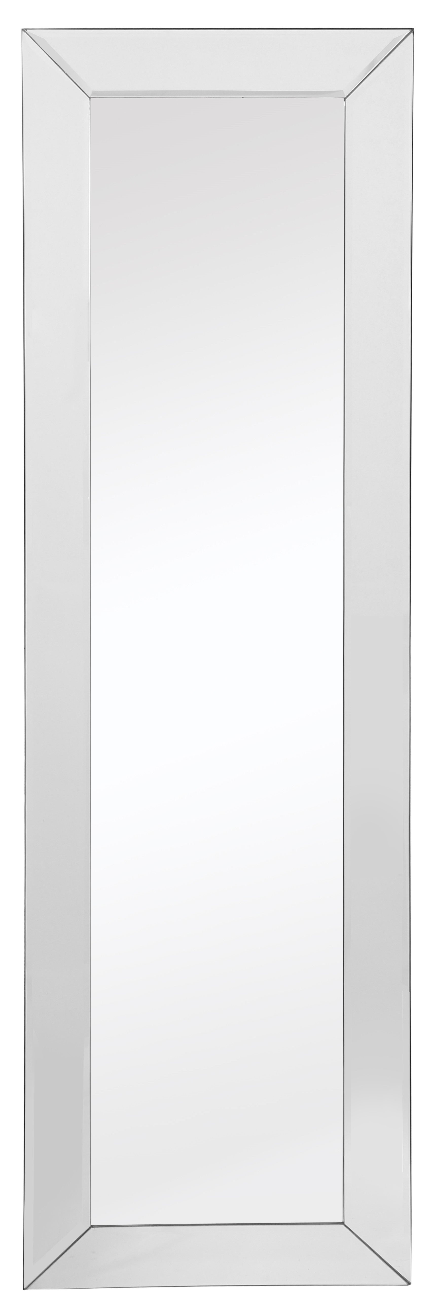 Long Beleved Edge Mirror