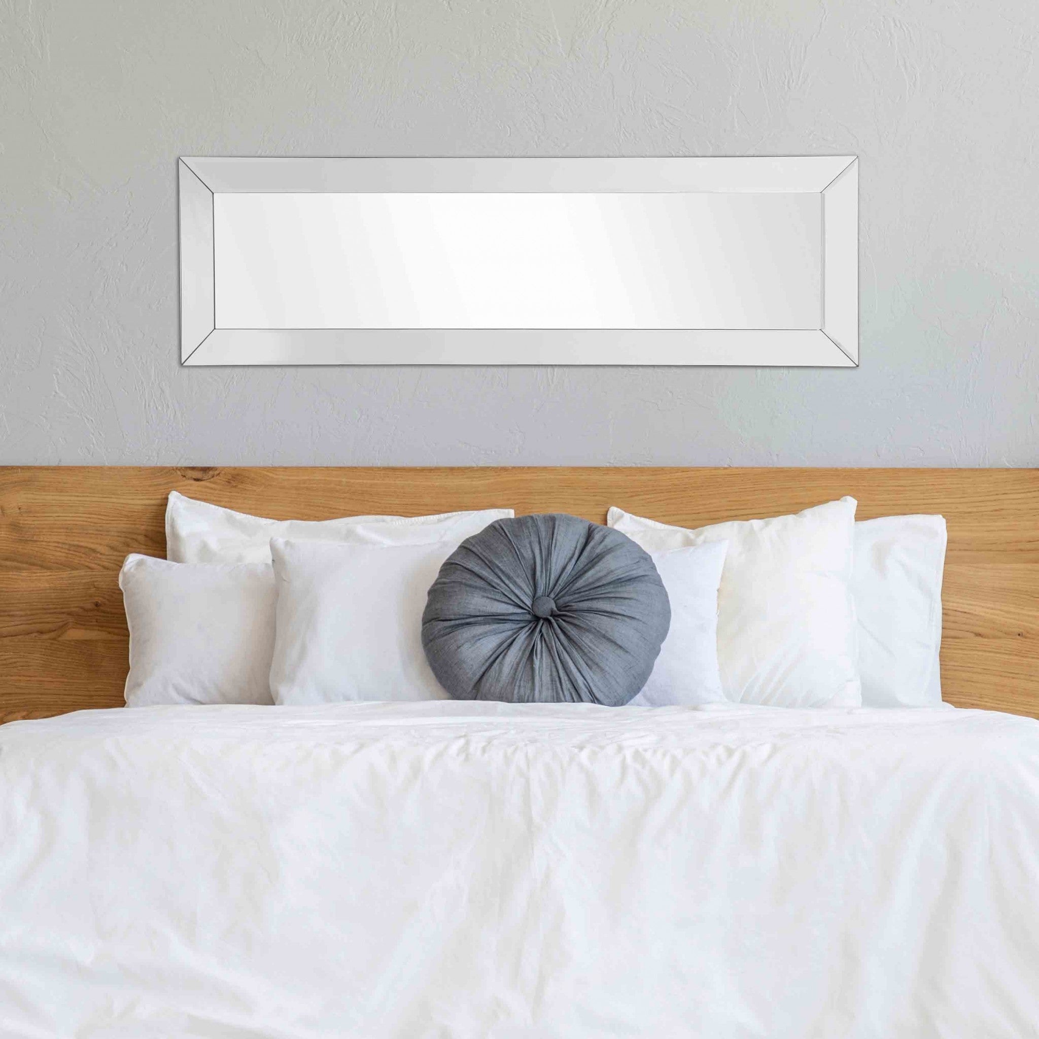 Long Beleved Edge Mirror