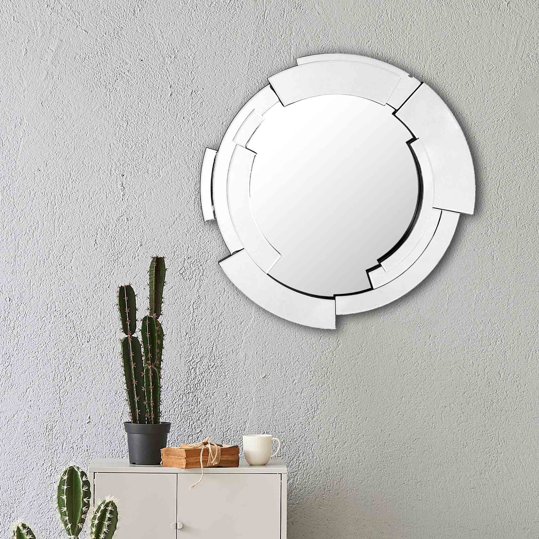 Silver Expanse Wall Mirror