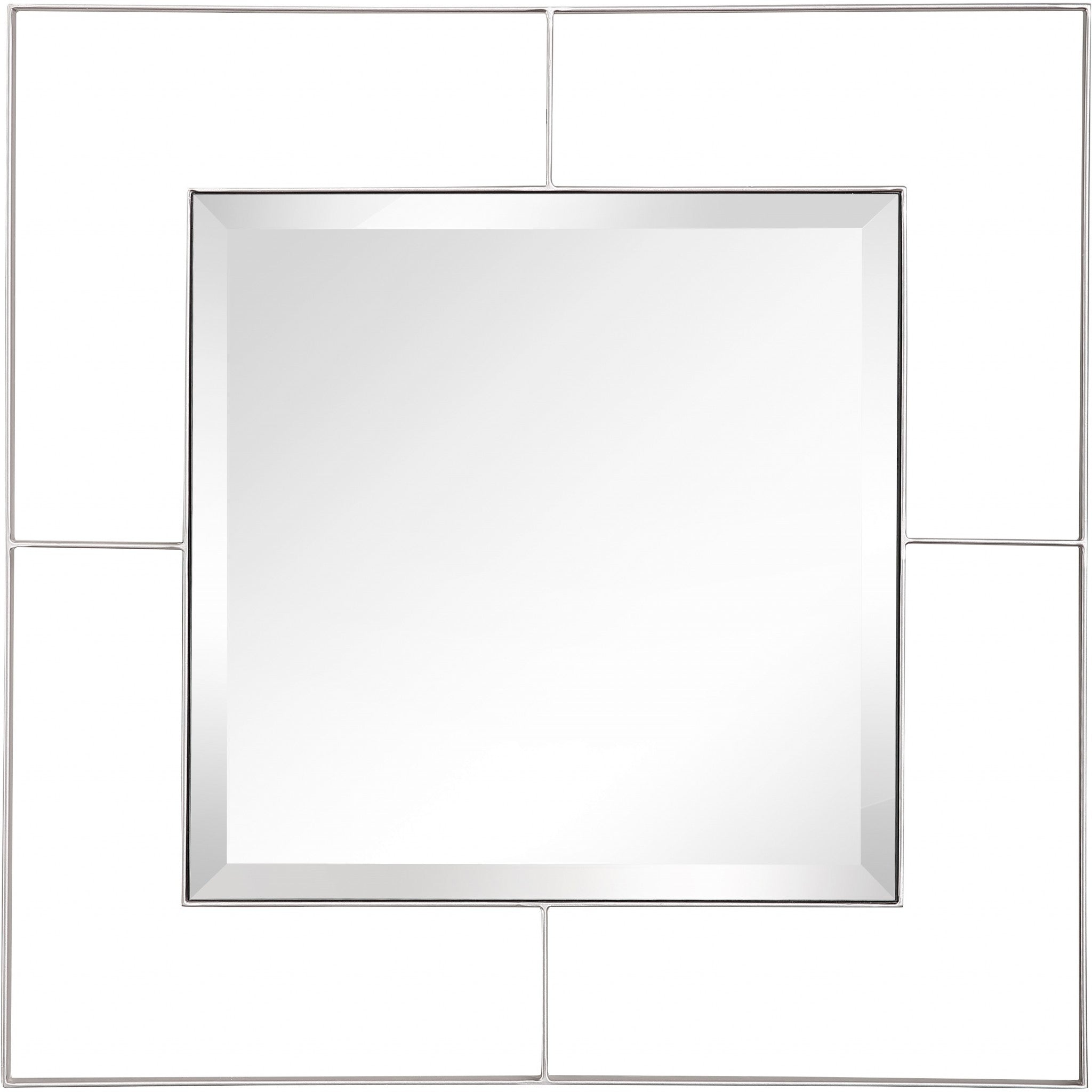 Square in Square Wall Mirror