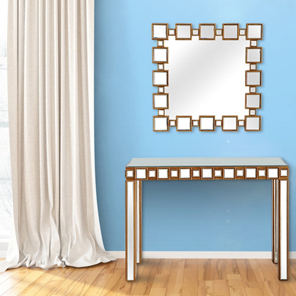 Sqaure Reflective Wall Mirror