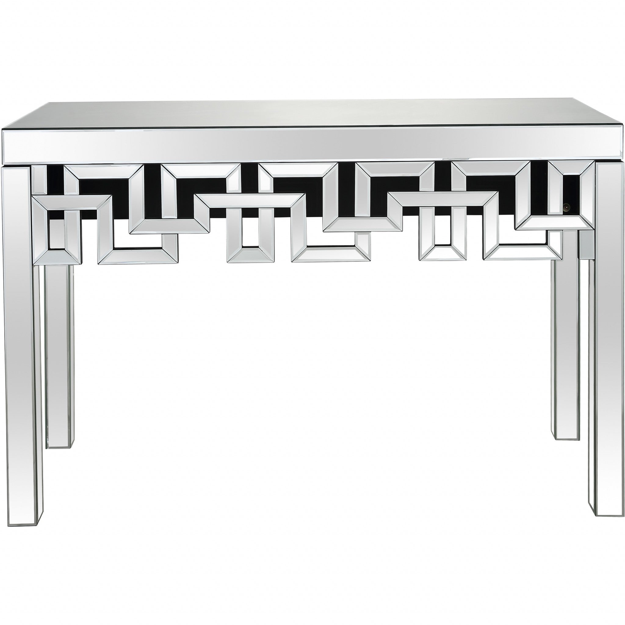 Greek Key Console Table