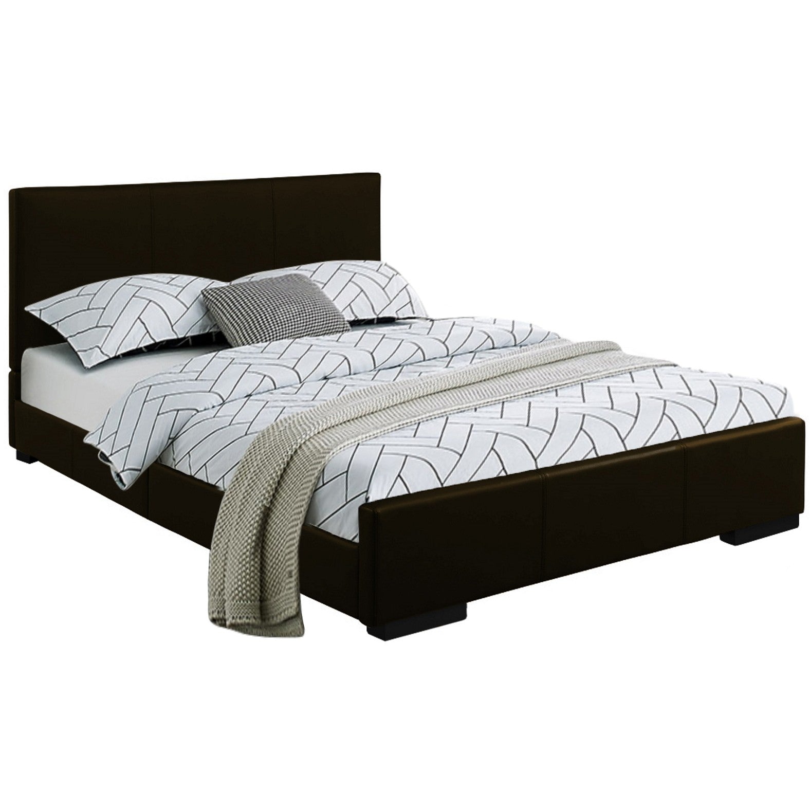 Black Platform Full Bed