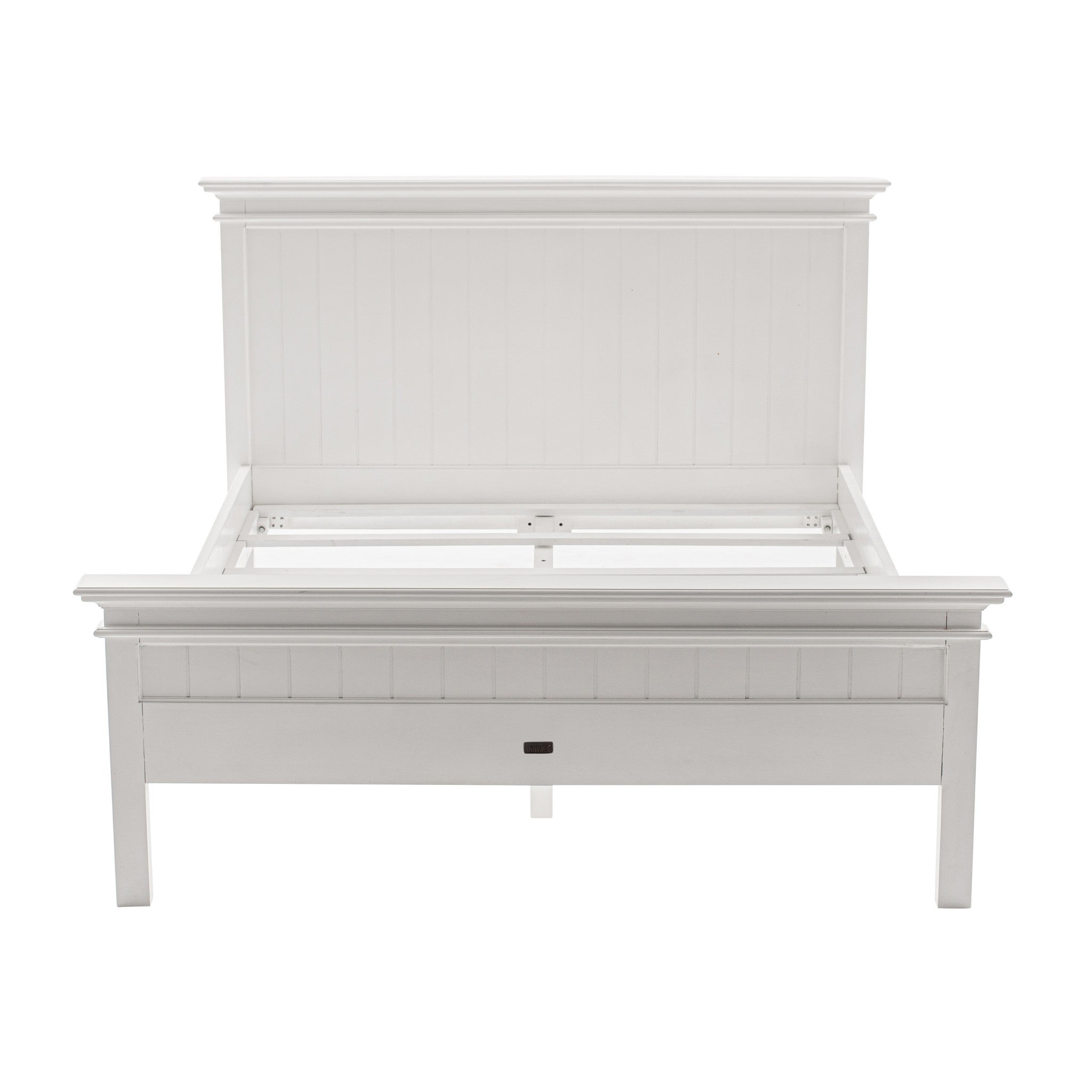 Classic White Panel Queen Size Bed