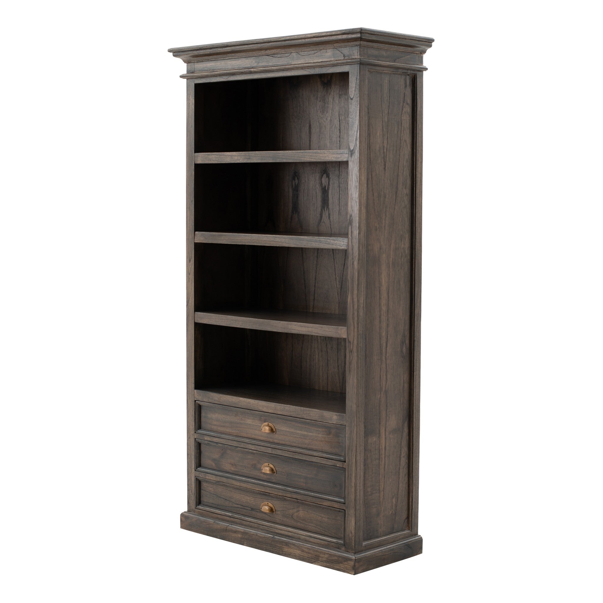 Black Wash Bookcase