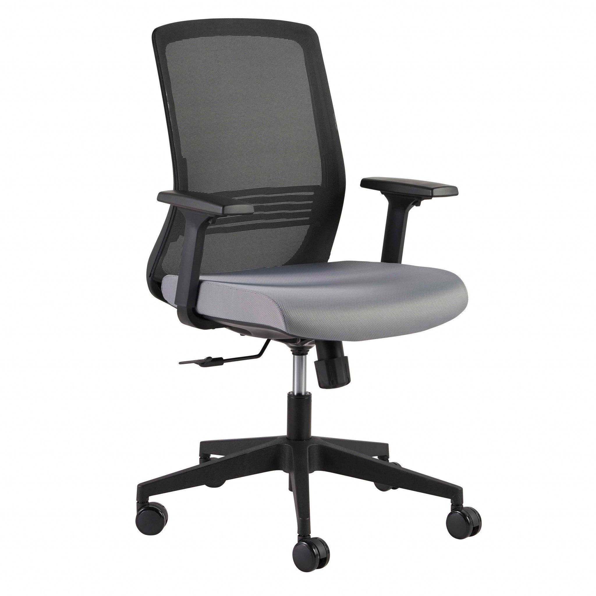 Gray and Black Mesh High Back Office Chair