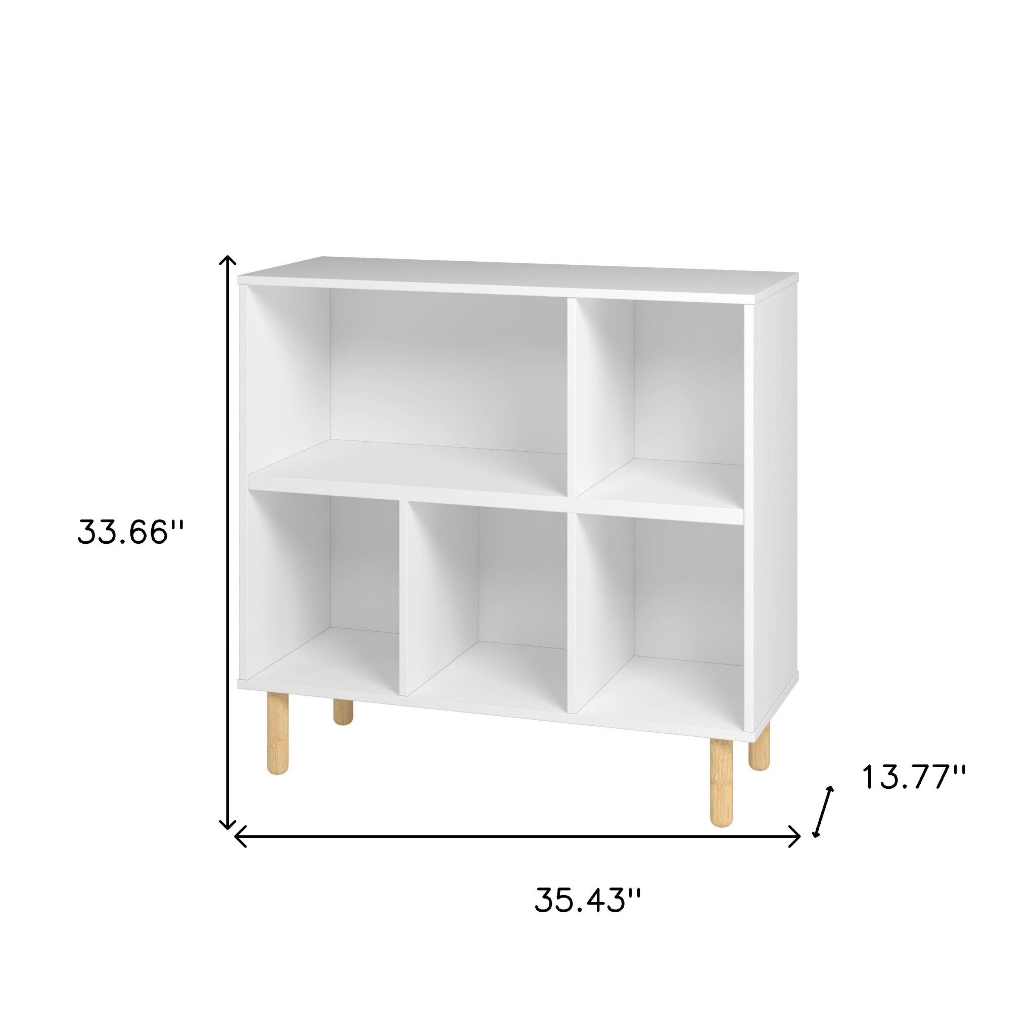 Iko White Open Cubbie Shelving Unit