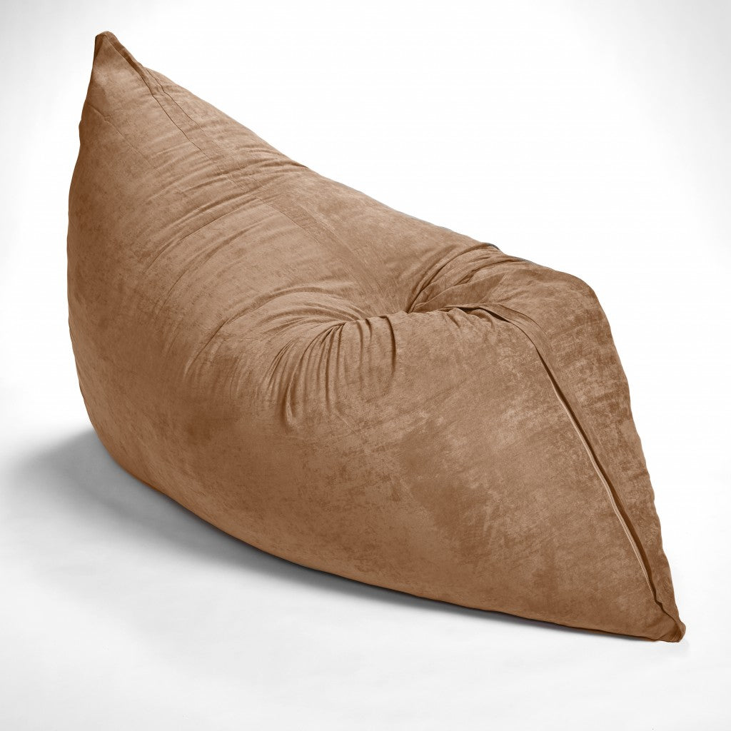 73' x 52' Khaki Sofa Sack Bean Bag Lounger