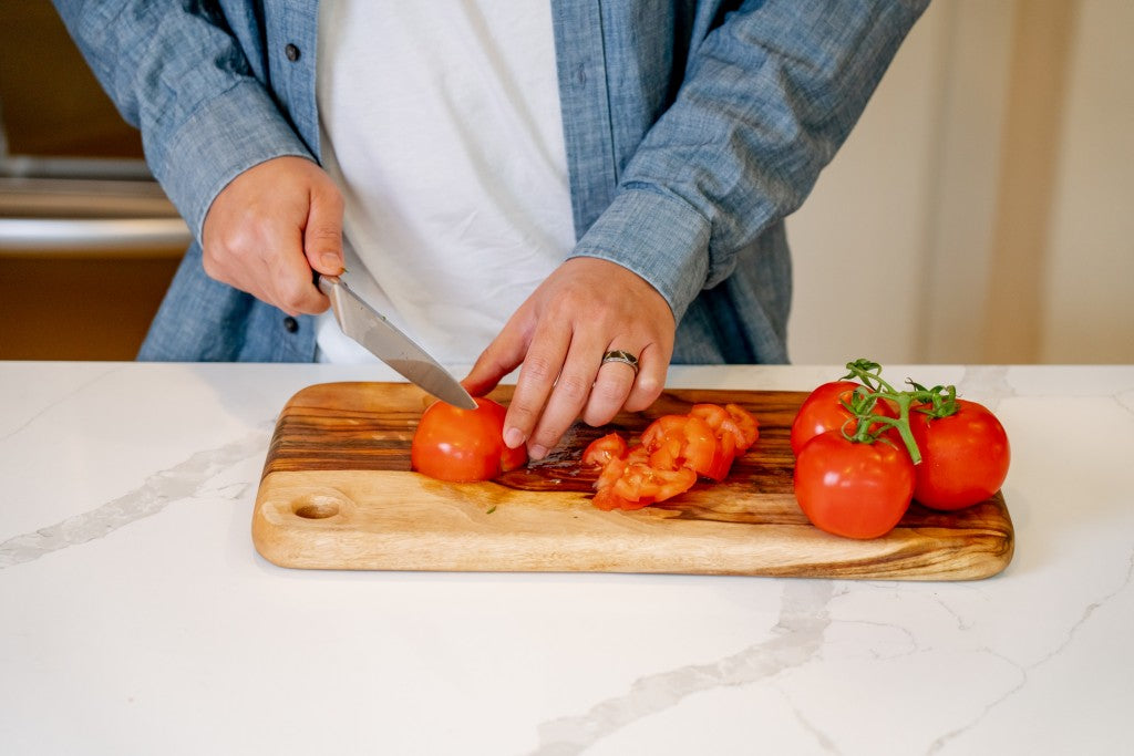 Artisan Organic Anti Bacterial Natural Wood Cutting Board