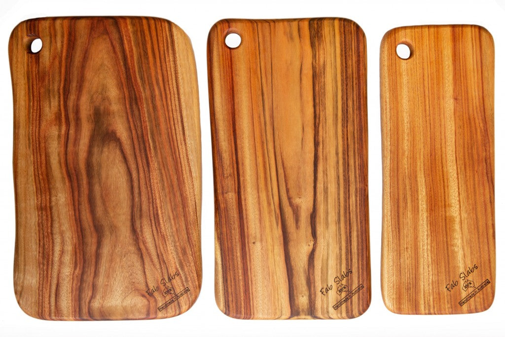 Natural Rounded Rectangle Narrow Anti-Bacterial Cutting Board