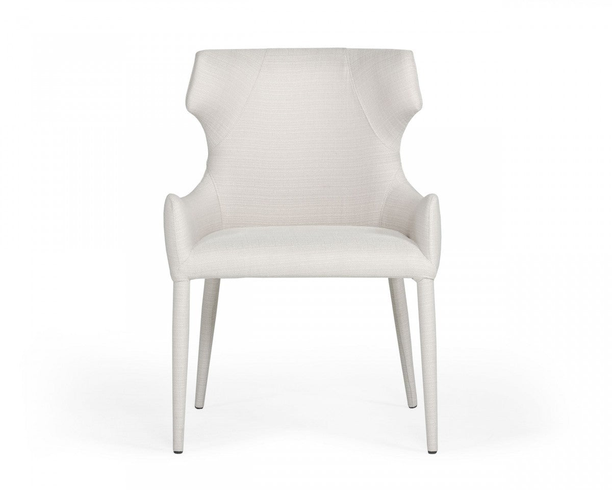 Beige Wrapped Dining Chair