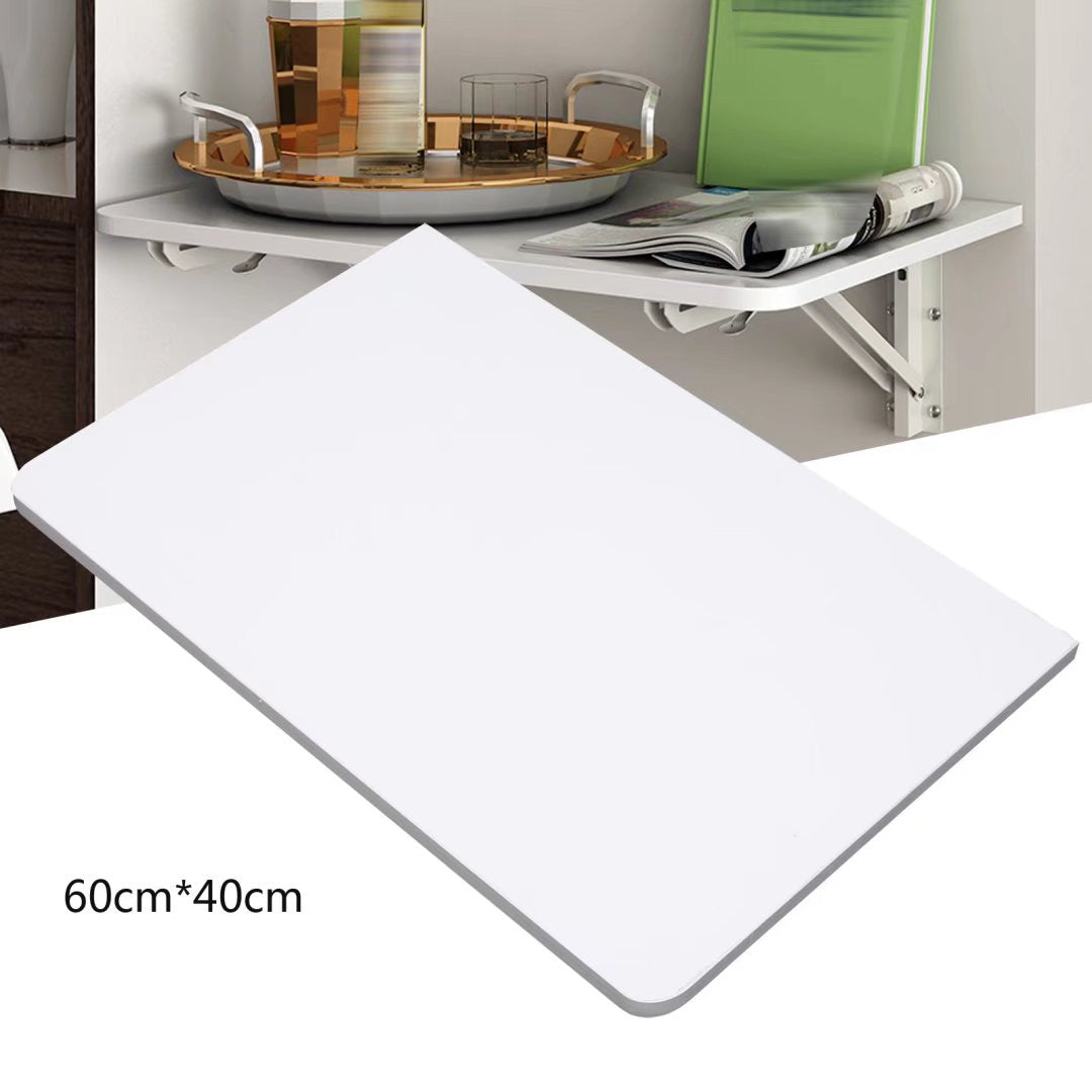 Modern White Wall Mount Folding Table Desk
